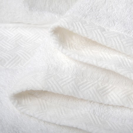 5 star Hotel Luxury Cotton White Bath Towel Hand Towel Face Towel